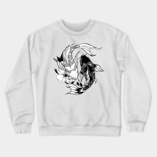 Flower Koi Crewneck Sweatshirt